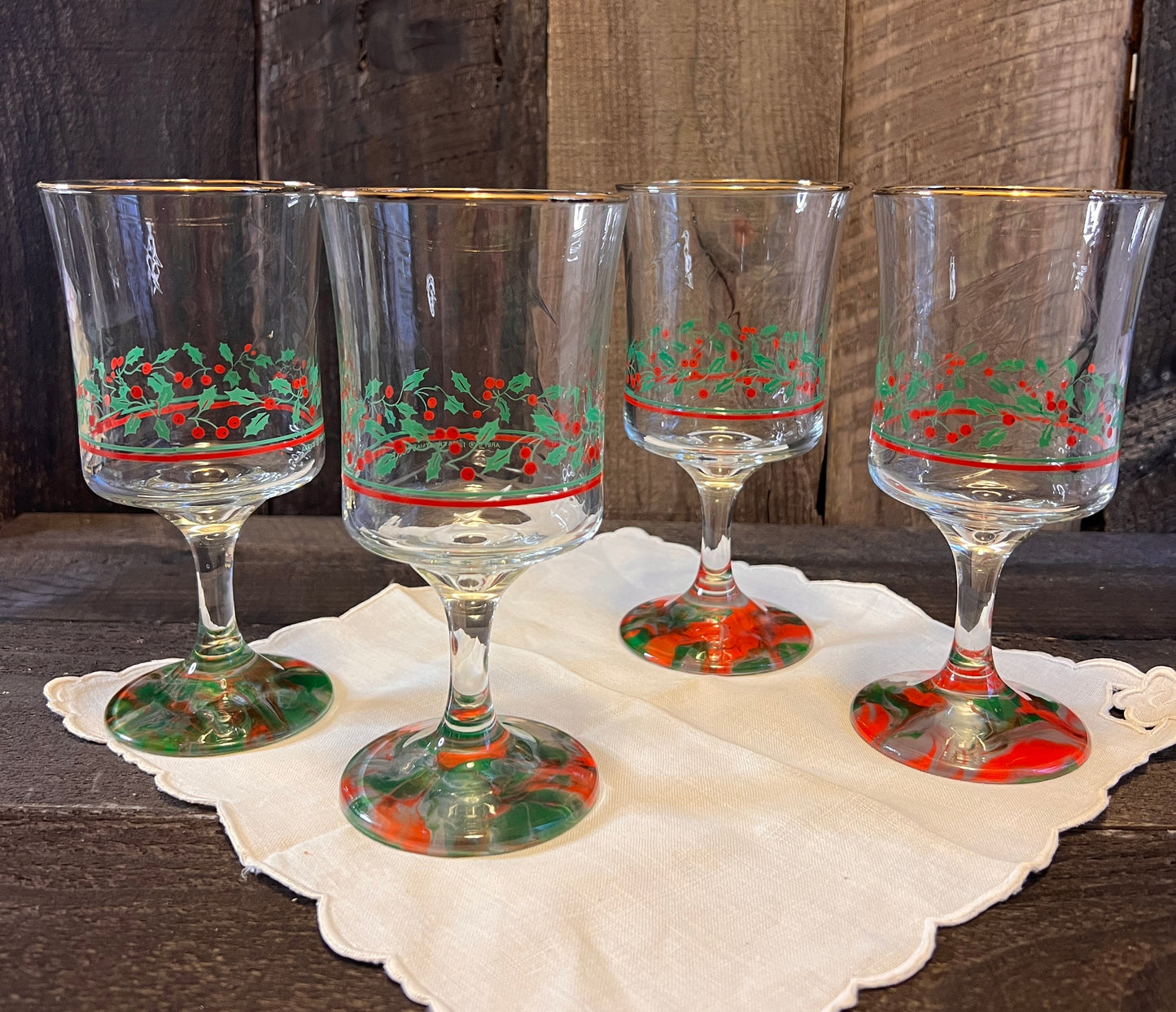 One-of-a-Kind Upcycled Christmas Wine Glasses – Because Basic Isn’t Your Vibe!