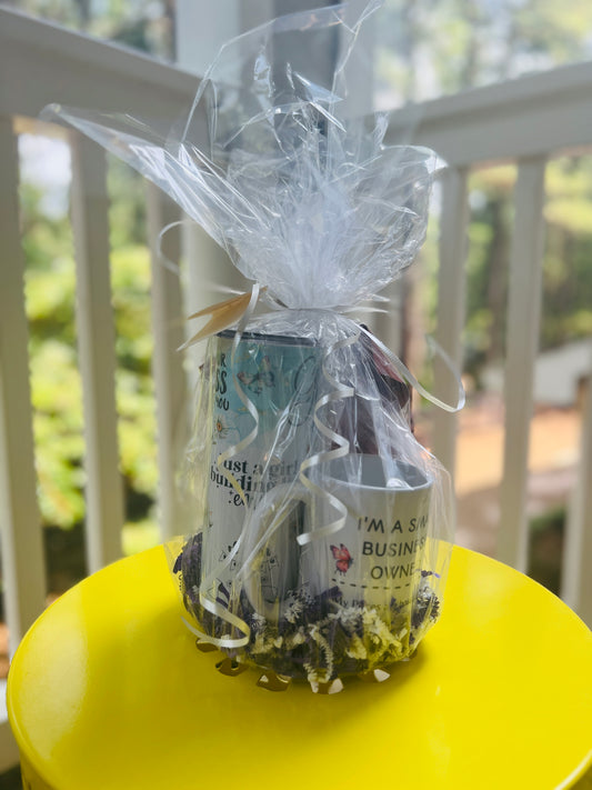 Female Entrepreneur Tumbler/ Mug / Coffee Gift Set