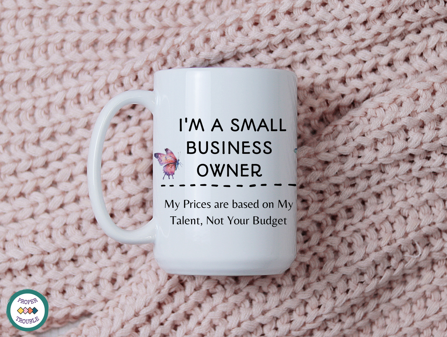 Female Entrepreneur Tumbler/ Mug / Organic Tea Gift Set