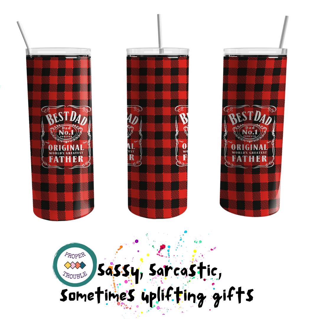 Original World's Greatest Father 20oz Travel Tumbler